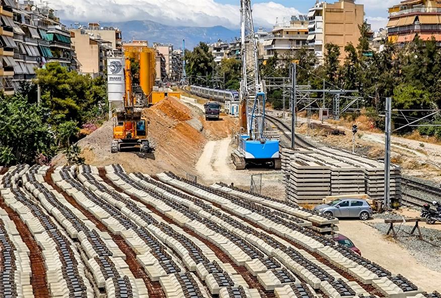 Έργο υπογειοποίησης στα Σεπόλια (ΓΙΩΡΓΟΣ ΚΟΝΤΑΡΙΝΗΣ/EUROKINISSI)