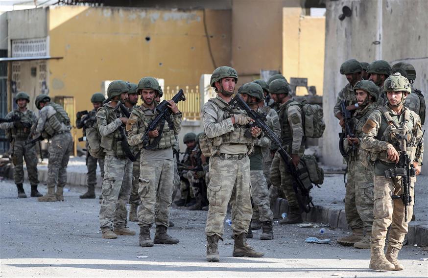 Τούρκοι στρατιώτες (Associated Press)