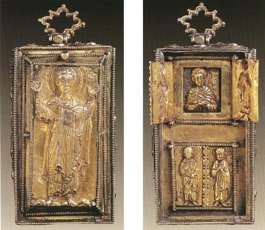 Λειψανοθήκη Αγίου Δημητρίου (14ος αιώνας), Ι. Μονή Βατοπεδίου