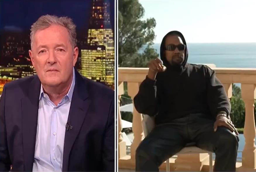 Πιρς Μόργκαν - Κάνιε Γουέστ