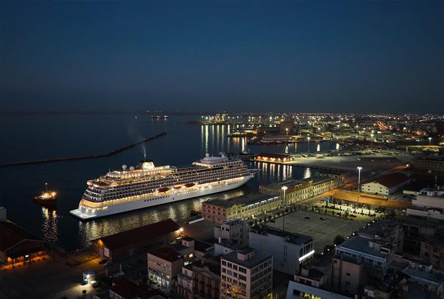 Το πρώτο κρουαζιερόπλοιο στη Θεσσαλονίκη για το 2023