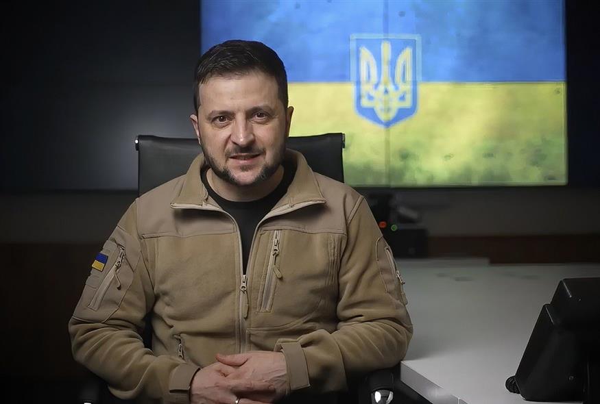 Ο ουκρανός πρόεδρος, Βολοντίμιρ Ζελένσκι (Associated Press)