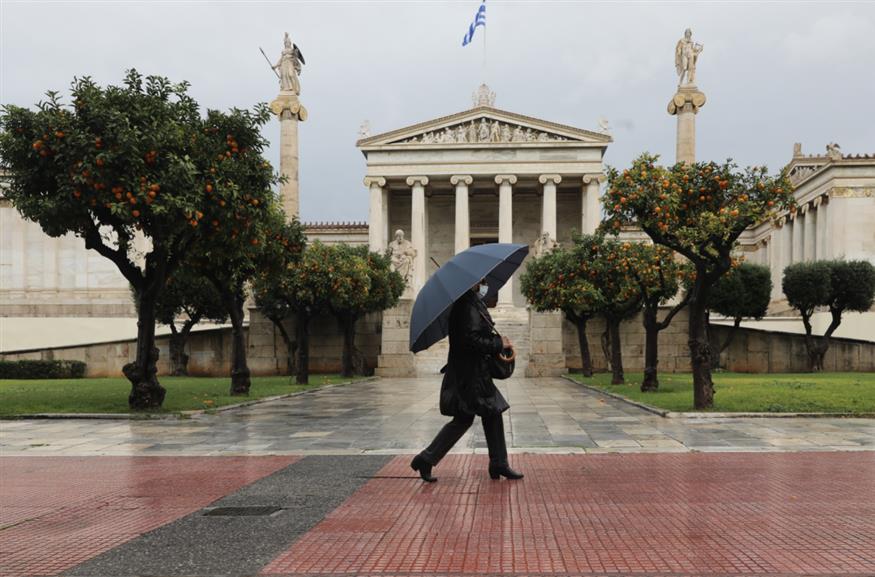 Βροχή στην Αθήνα/Copyright: Intime