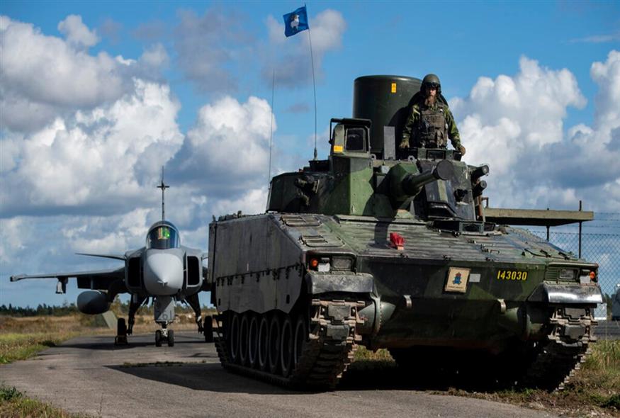 Joel Thungren/Swedish Armed Forces/TT via AP, File