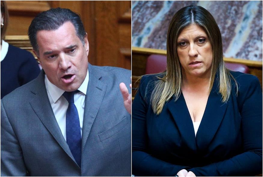 Άδωνις Γεωργιάδης - Ζωή Κωνσταντοπούλου (EUROKINISSI)