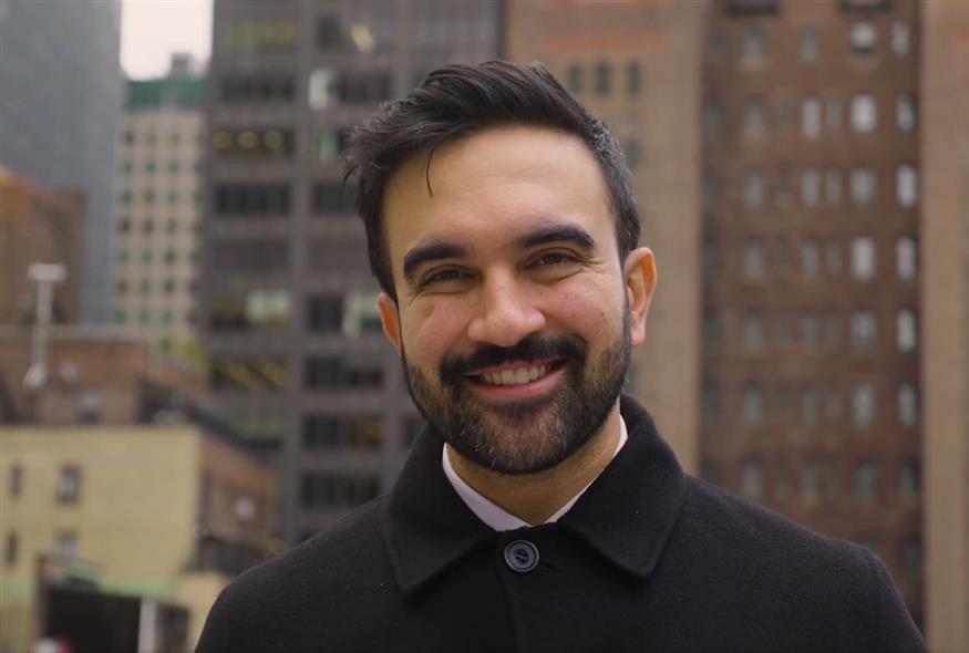 Ο δήμαρχος της Νέα Υόρκης Ζόραν Μαμντάνι (Χ)