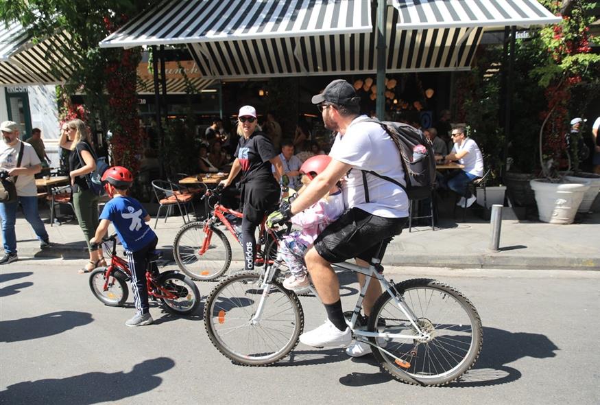 H Αθήνα γιόρτασε την παγκόσμια ημέρα χωρίς αυτοκίνητο (gallery)