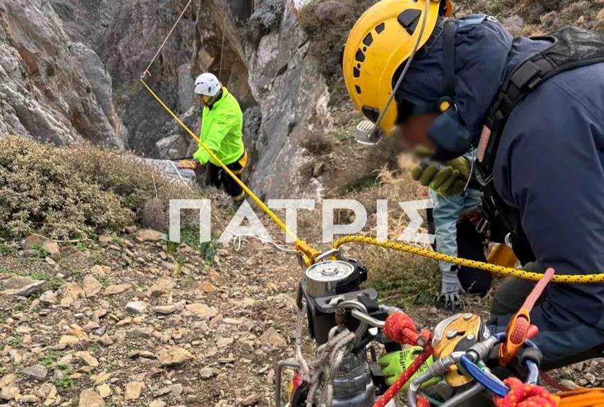 Φωτογραφία ντοκουμέντο από το σημείο (patris.gr) Φωτογραφία ντοκουμέντο από το σημείο (patris.gr)