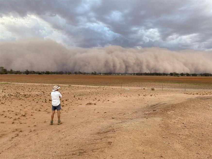 Αμμοθύελλα στην Αυστραλία/Jen Browning Twitter