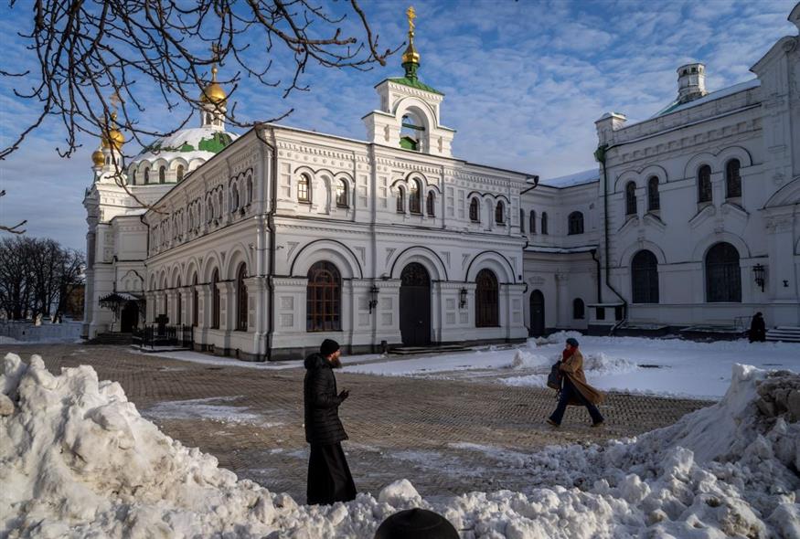 Ορθόδοξη εκκλησία στο Κίεβο (AP Photo/Bernat Armangue)