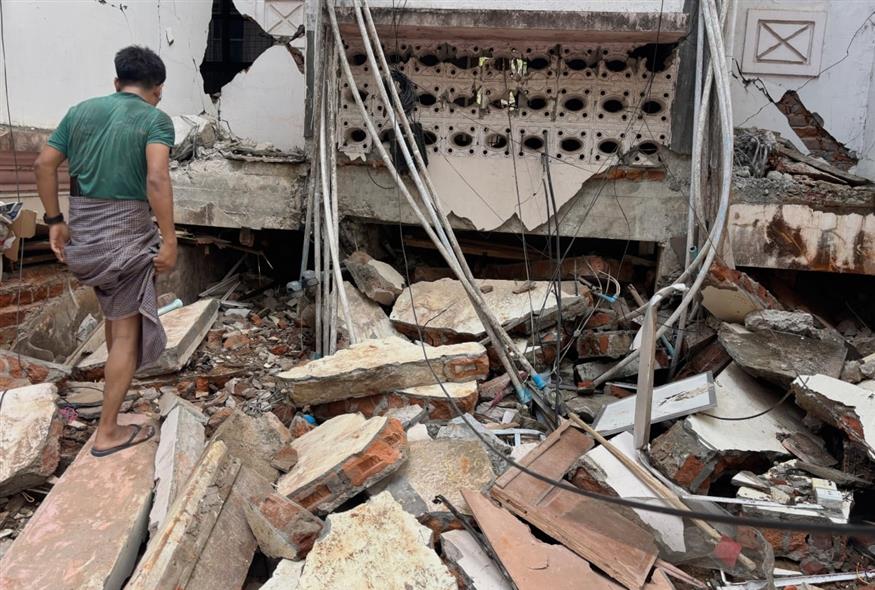 Σεισμός στην Μιανμάρ