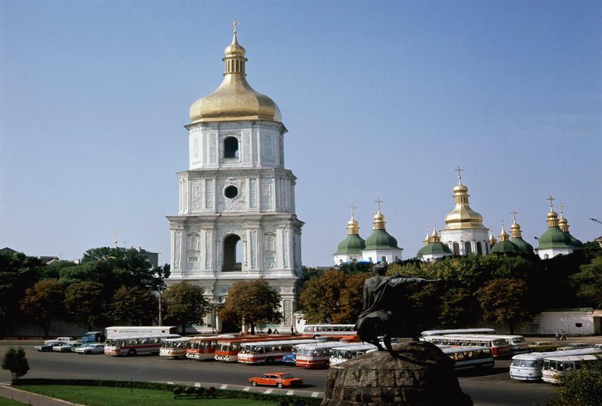 Ο καθεδρικός ναός της Αγίας Σοφίας στο Κίεβο/AP Images