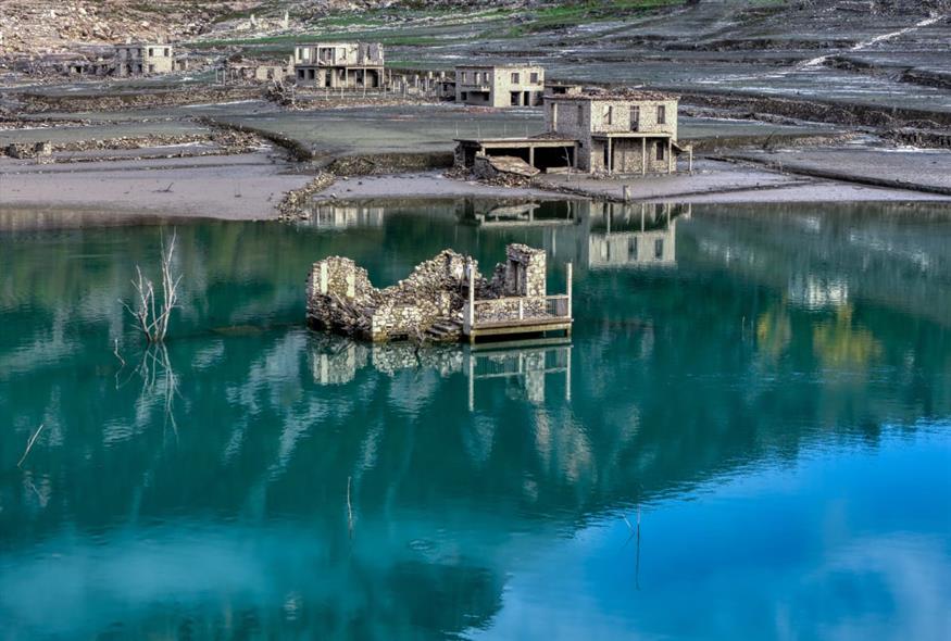 Λίμνη του φράγματος του Μόρνου (ΑΝΤΩΝΗΣ ΝΙΚΟΛΟΠΟΥΛΟΣ/EUROKINISSI)