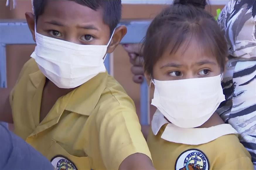 Επιδημία ιλαράς στη Σαμόα/(TVNZ via AP)