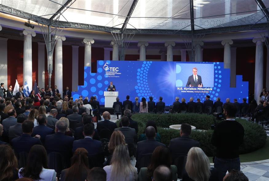 Η ομιλία του Κυριάκου Μητσοτάκη στο Ζάππειο (ΣΩΤΗΡΗΣ ΔΗΜΗΤΡΟΠΟΥΛΟΣ/EUROKINISSI)