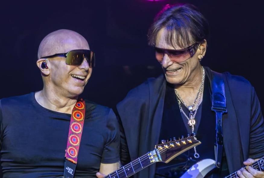 Steve Vai και Joe Satriani (Copyright:Instagram)