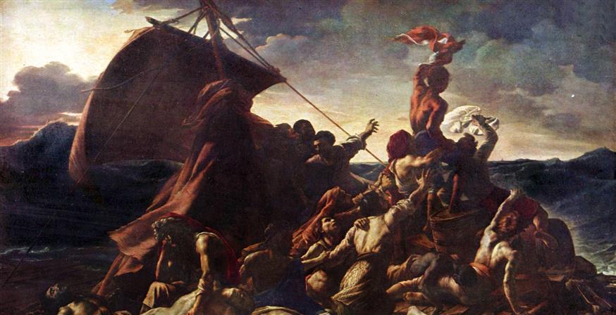 Ο θρυλικός πίνακας του Ζερικό «Το ναυάγιο της Μέδουσας»