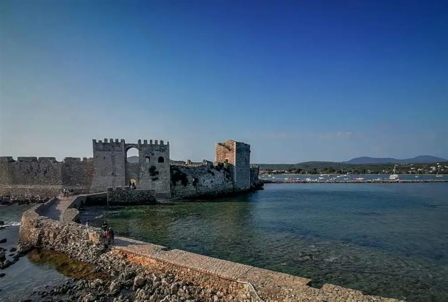 Το κάστρο της Μεθώνης (EUROKINISSI)