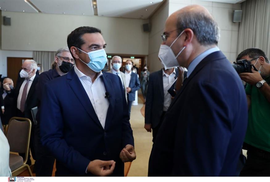Ο πρόεδρος του ΣΥΡΙΖΑ και ο υπουργός Εργασίας / Eurokinissi