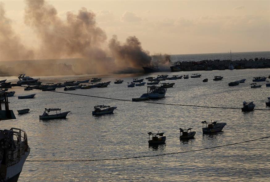 Παλαιστίνη - βάρκες (AP)