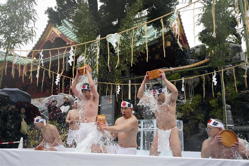 Φεστιβάλ των Γυμνών στην Ιαπωνία/(AP Photo/Eugene Hoshiko)
