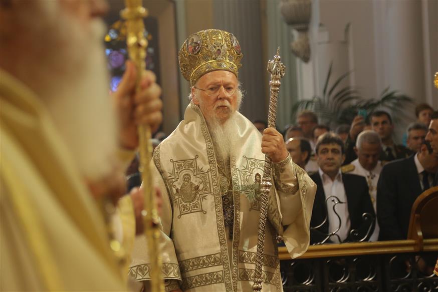 Ο Οικουμενικός Πατριάρχης Βαρθολομαίος / φωτογραφία αρχείου (eurokinissi)