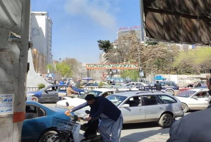 Έκρηξη στην Καμπούλ/ Twitter