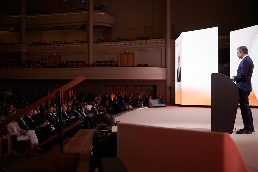 O πρωθυπουργός Κυριάκος Μητσοτάκης στη Σύνοδο Κορυφής στις Βρυξέλλες (EUROKINISSI) O πρωθυπουργός Κυριάκος Μητσοτάκης στη Σύνοδο Κορυφής στις Βρυξέλλες (EUROKINISSI)