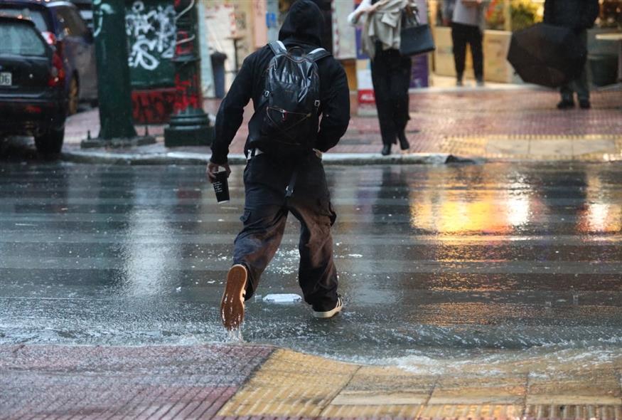 Κακοκαιρία στην Αττική (ΓΙΑΝΝΗΣ ΠΑΝΑΓΟΠΟΥΛΟΣ/EUROKINISSI)