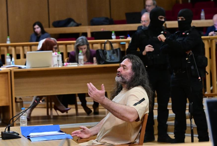 Δίκη Χρυσής Αυγής - Έκλεισε ο κύκλος απολογιών με τον Γιάννη Λαγό (EUROKINISSI)