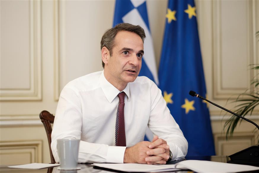 Ο πρωθυπουργός, Κυριάκος Μητσοτάκης (copyright: Eurokinissi)
