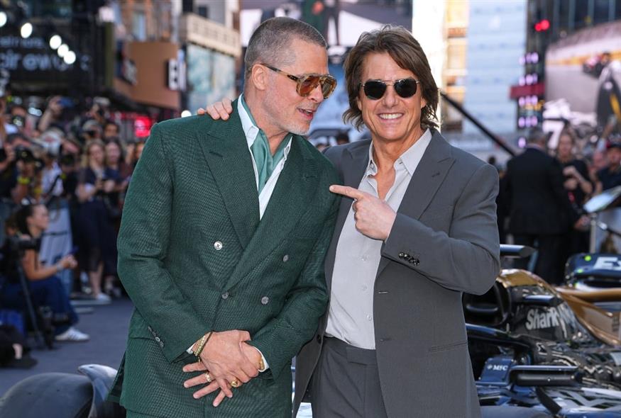 Μπραντ Πιτ - Τομ Κρουζ (AP)