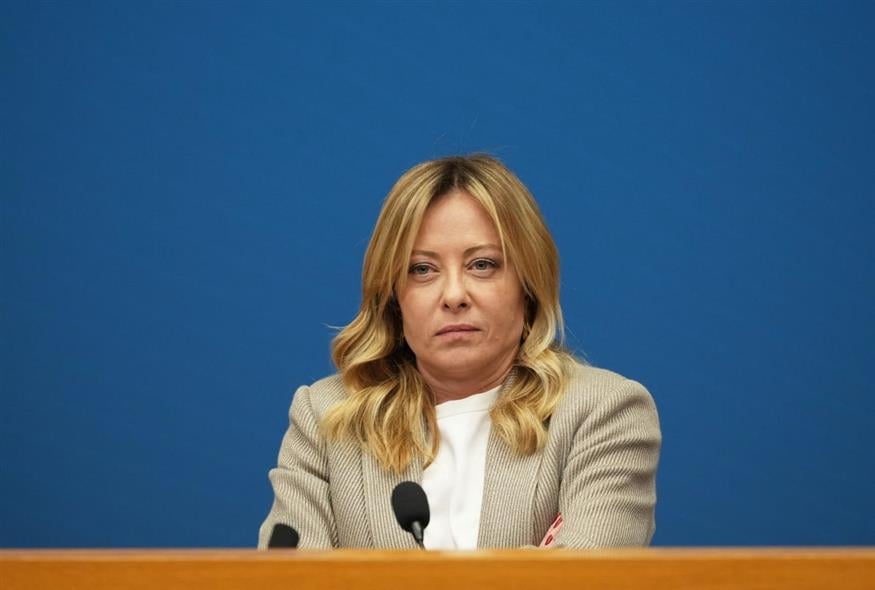 Τζόρτζια Μελόνι (AP Photo/Andrew Medichini) Τζόρτζια Μελόνι (AP Photo/Andrew Medichini)