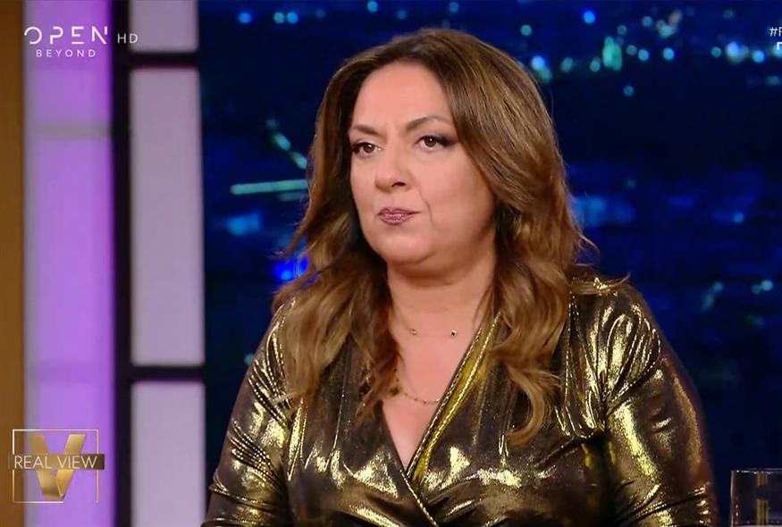 Η Σοφία Μουτίδου στο Real View / video capture