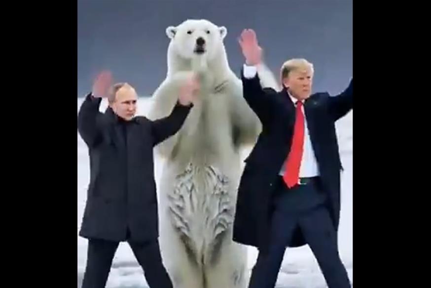 AI βίντεο για συνάντηση Τραμπ-Πούτιν (X)