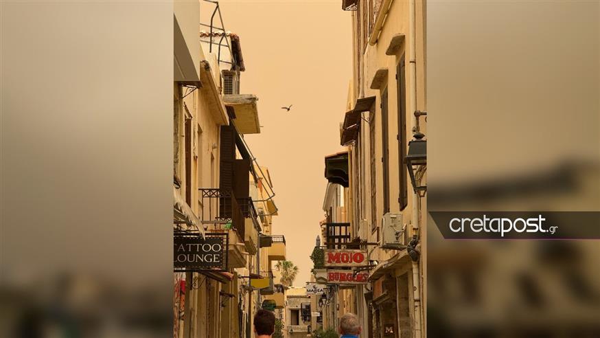 Αφρικανική σκόνη (cretapost.gr)