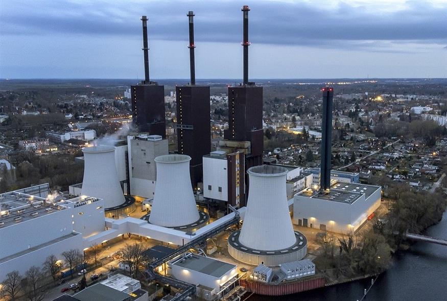 Εργοστάσιο παραγωγής ηλεκτρικής ενέργειας στο Βερολίνο (Associated Press)