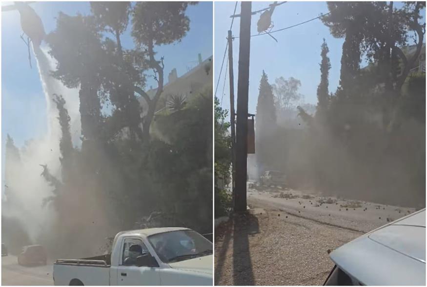 Απρόοπτο κατά την κατάσβεση της φωτιάς στην Αχαΐα