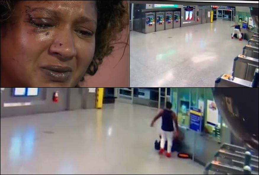 Σοκαριστική επίθεση σε γυναίκα στο μετρό της Νέας Υόρκης