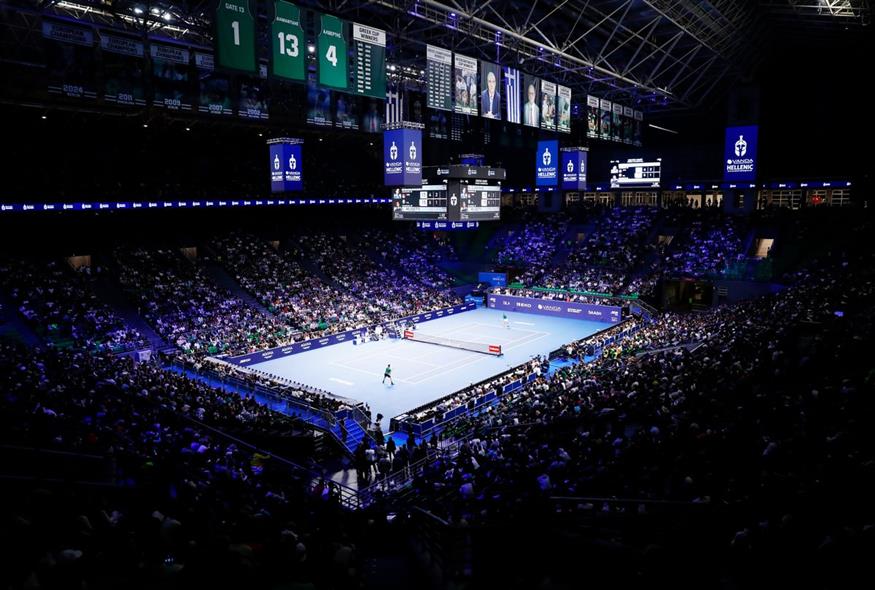 Πλήθος κόσμου αγκάλιασε τη γιορτή του τένις στο κλειστό του Telekom Center Athens