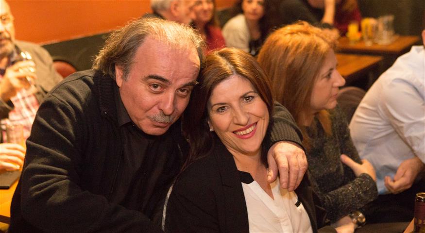 Μπάμπης Τσέρτος και Στέλλα Κονιτοπούλου (Copyright: Papadakis Press)