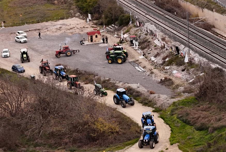 Αγρότες στα Τέμπη (INTIME NEWS/ΚΥΔΩΝΑΣ ΓΙΩΡΓΟΣ)