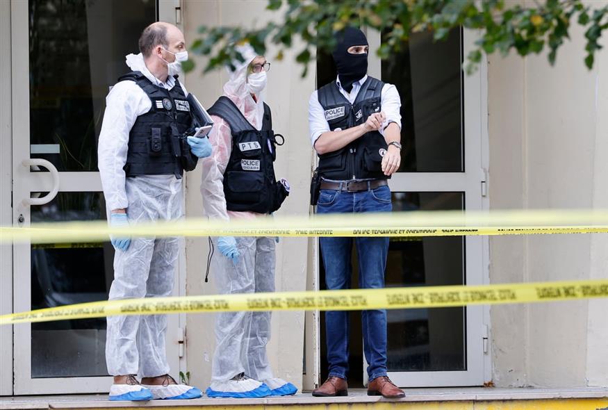 Επίθεση με μαχαίρι σε σχολείο της Γαλλίας (Ludovic Marin, Pool via AP)