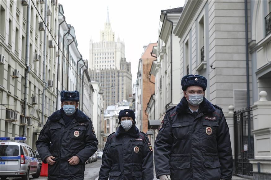 αστυνομία Μόσχας/ φωτογραφία αρχείου (copyright: APimages)