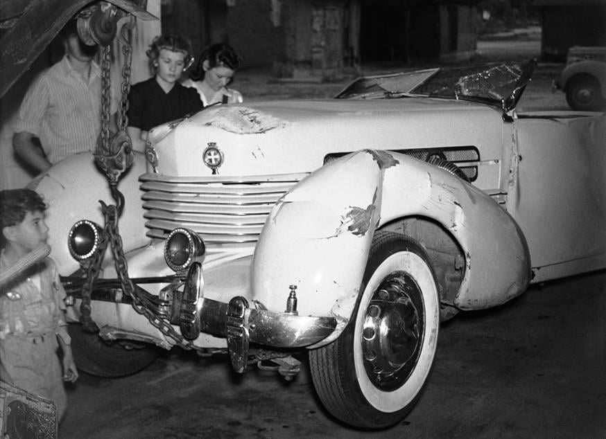 Η ατυχής Cord 812 Phaeton του Τομ Μιξ. /copyright Ap Photos