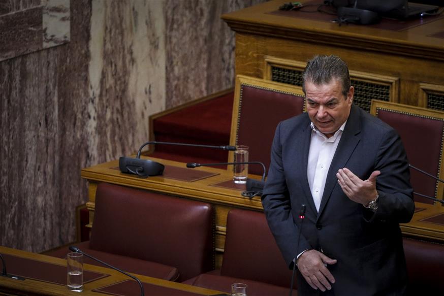 Ο υφυπουργός Εργασίας Τάσος Πετρόπουλος Eurokinissi/Γιώργος Κονταρίνης