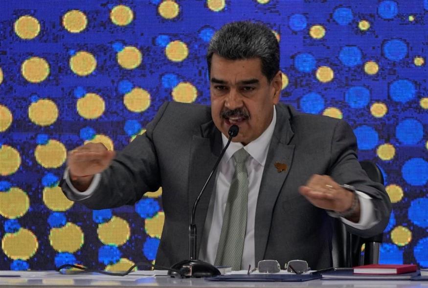 Ο πρόεδρος της Βενεζουέλας, Νικολά Μαδούρο (Associated Press)