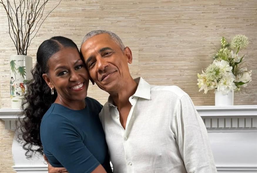 Μισέλ και Μπάρακ Ομπάμα (Copyright:Instagram)