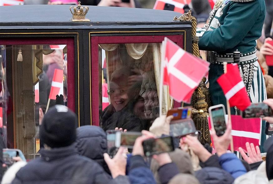 Δανία: Παραιτήθηκε και επίσημα η Μαργαρίτα Β' (AP Photo/Martin Meissner)