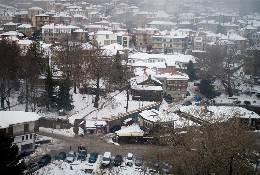 Το χιονισμένο Μέτσοβο (φωτογραφία αρχείου / Eurokinissi)